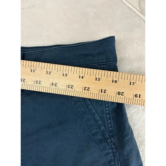 LOT 2 Madewell Size 29 The Perfect Vintage Fatigue Short Desert Green & Blue - Picture 5 of 16